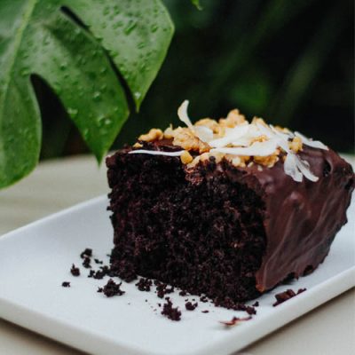 Gâteau au chocolat sans gluten et vegan