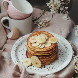 Pancake sans gluten vegan
