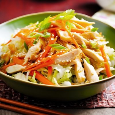 Salade au poulet chinoise