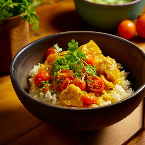 Curry de poisson